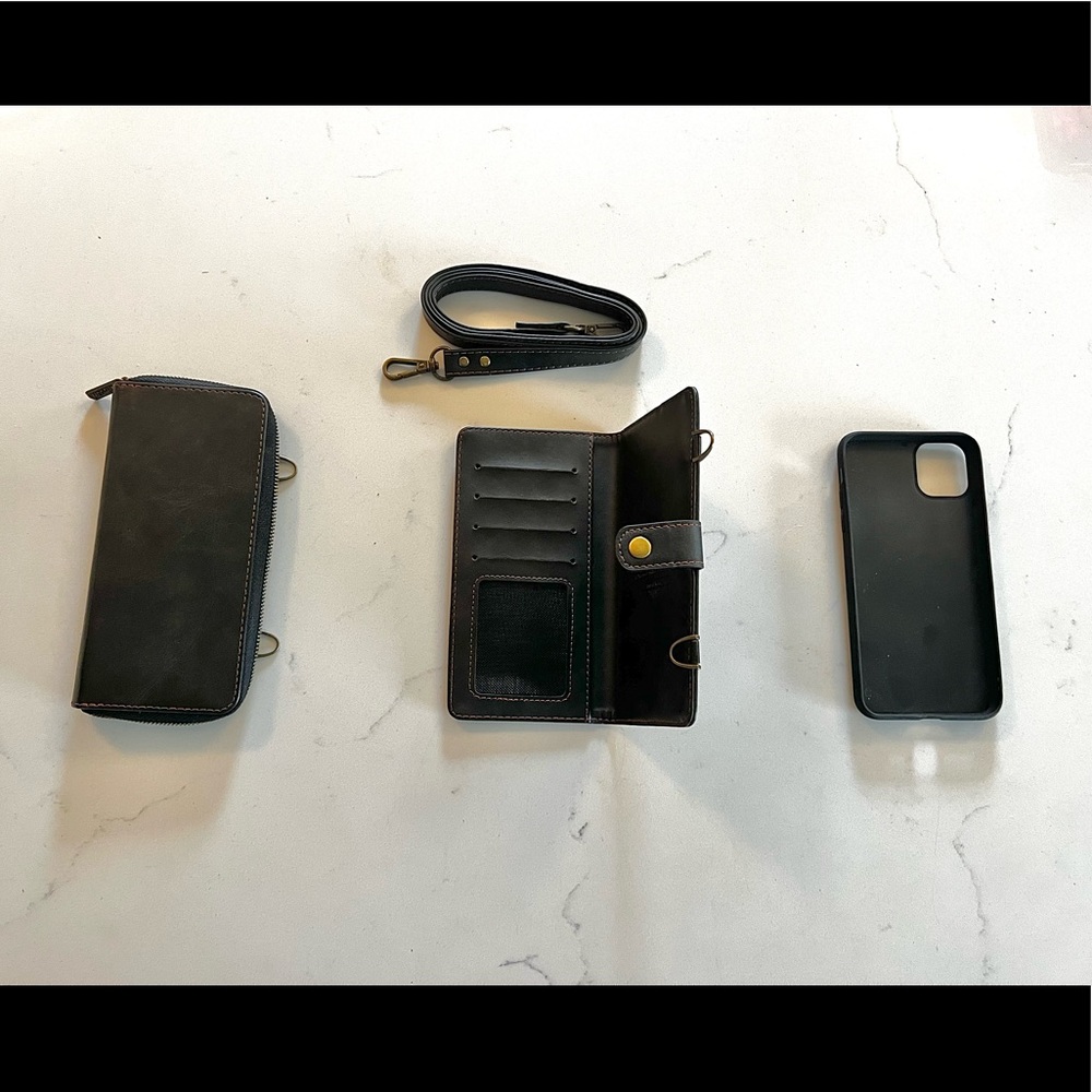 Wallet & Cellphone Case Combo Crossbody Purse